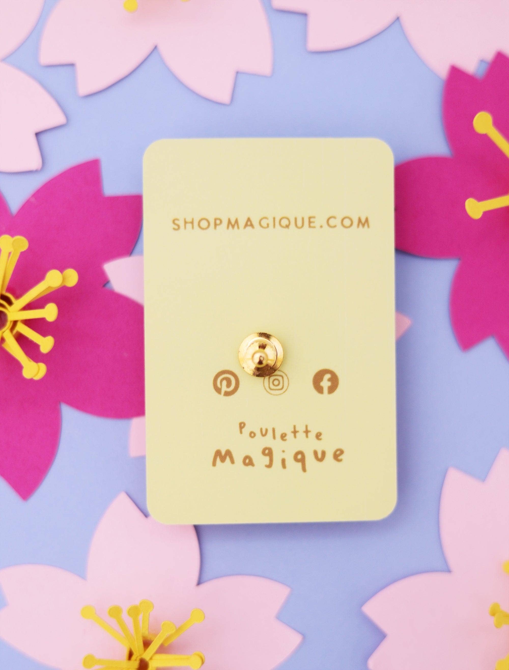 Poulette Magique - Wholesale Lapel Pin/Button - Maternity - Maneki Neko Pin2