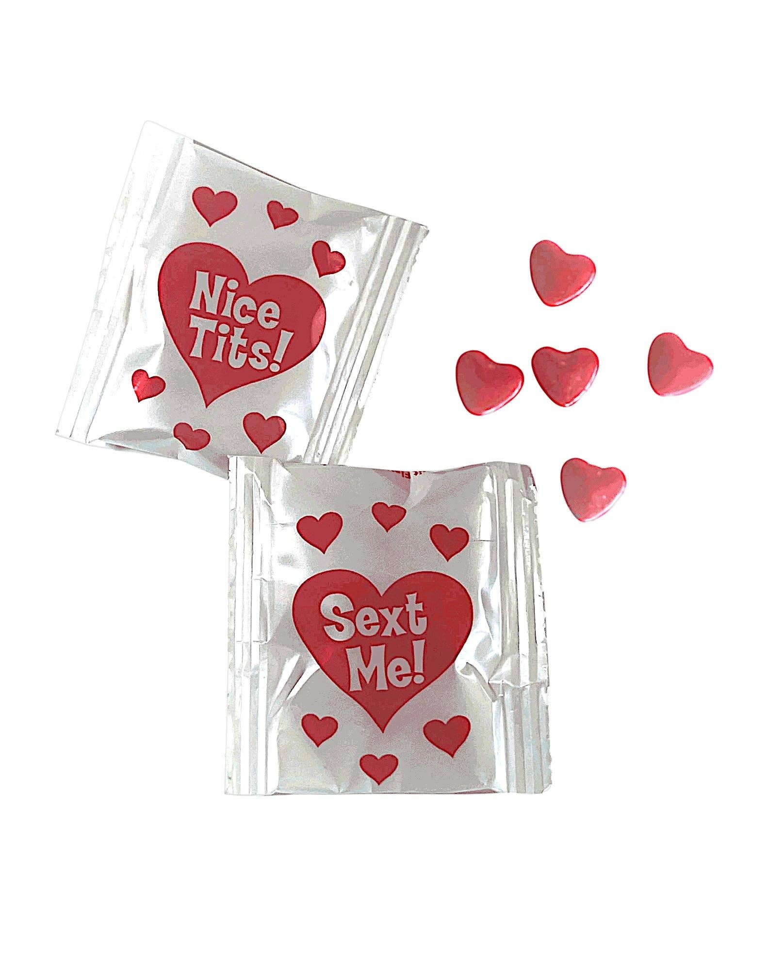 Little Genie Productions - Wholesale Hard Candy - X-Rated Valentine's Candy Message - 100 Pack Display1