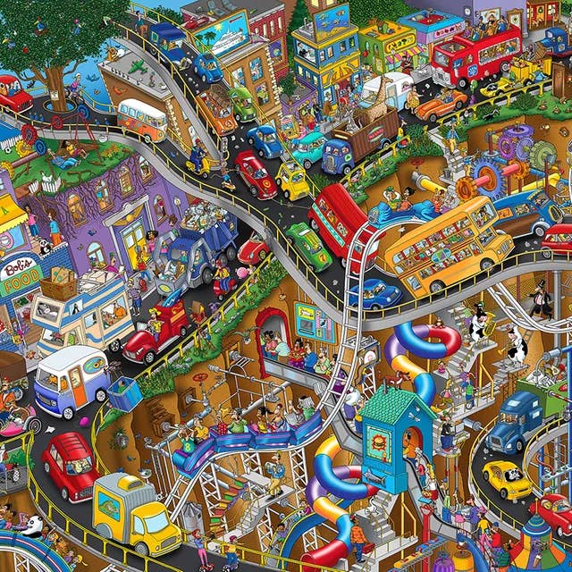 Springbok Puzzle - Wholesale Puzzle - Adult - Getting Away Jigsaw Puzzle - 400 or 1000 Pieces