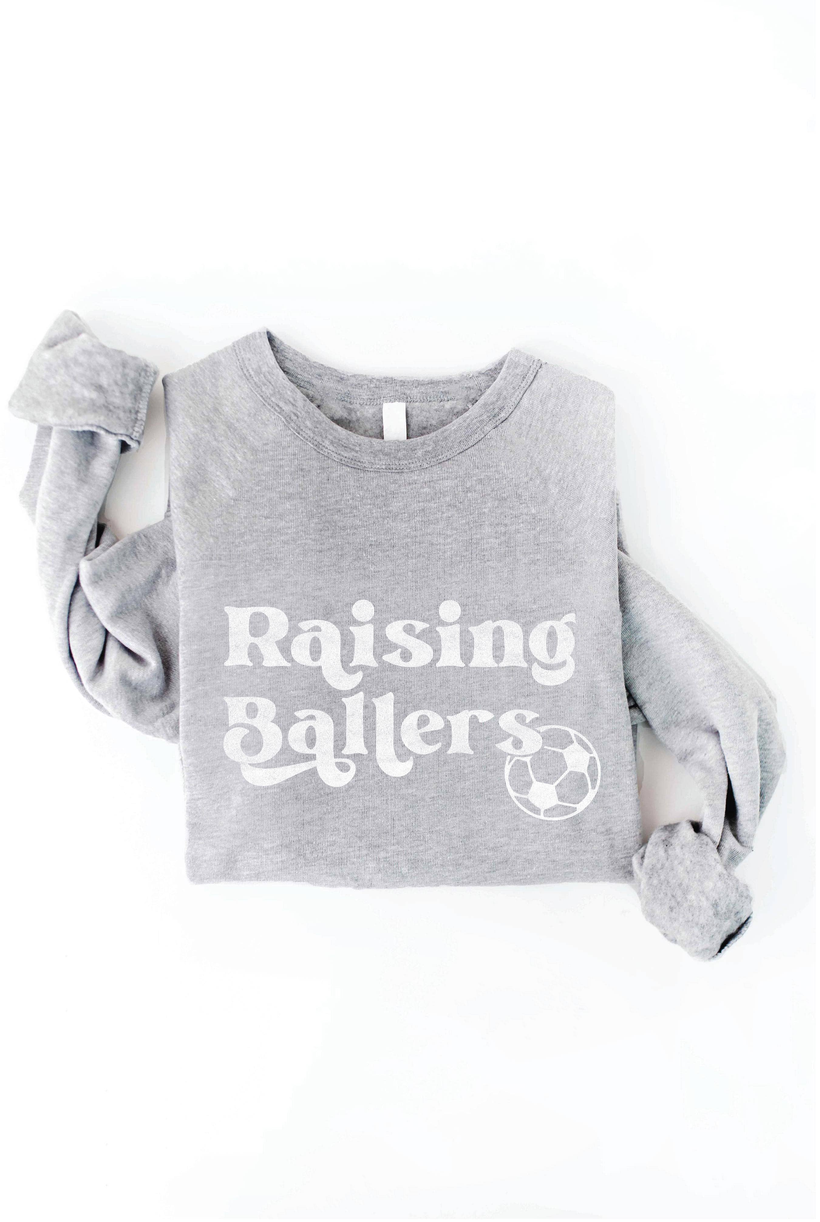OAT COLLECTIVE - Wholesale Graphic Sweatshirt - Women's - RAISING BALLERS SOCCER Graphic Sweatshirt7