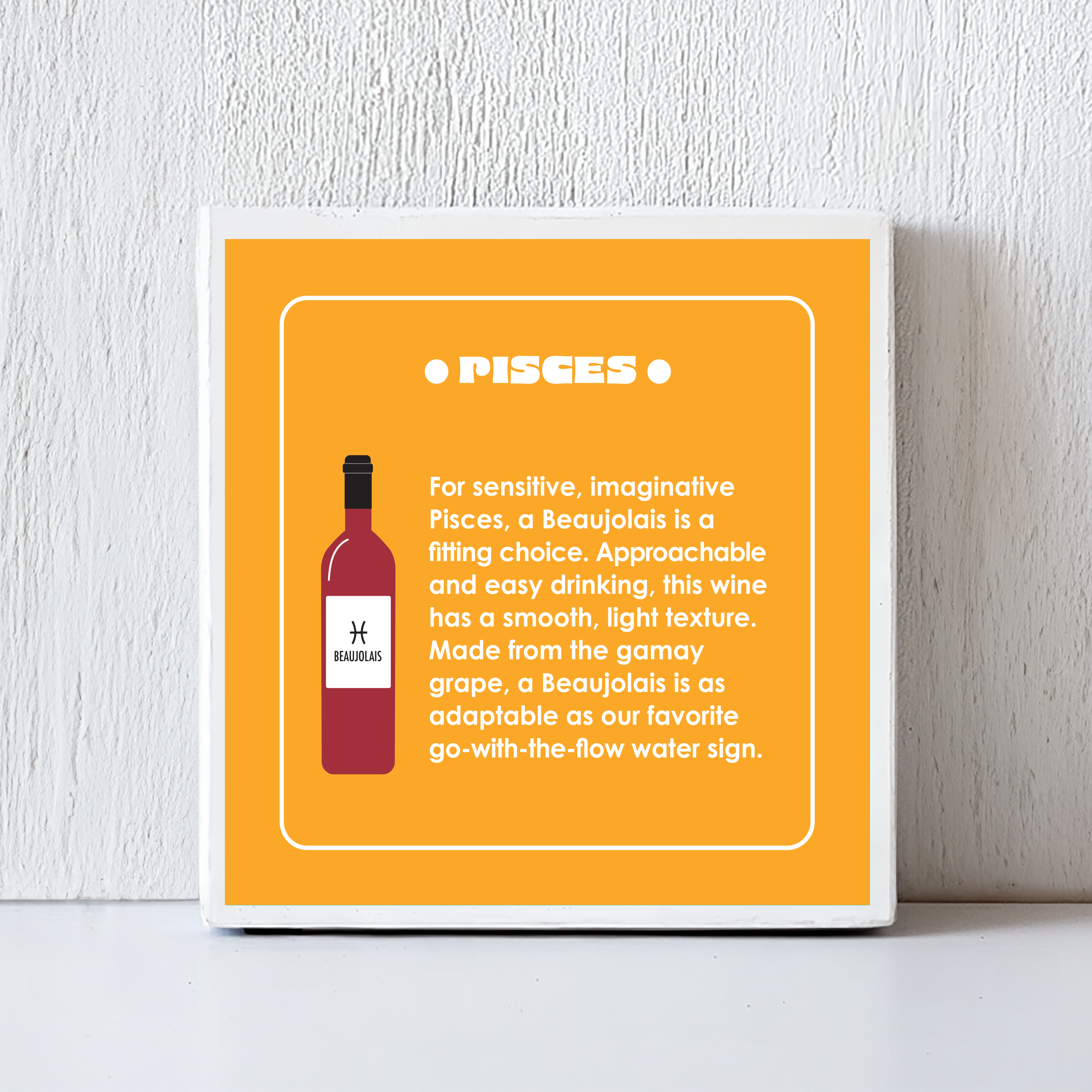 Questionable Designs - Vente Sous-verre - Dessous de verre en céramique avec signes de vin11