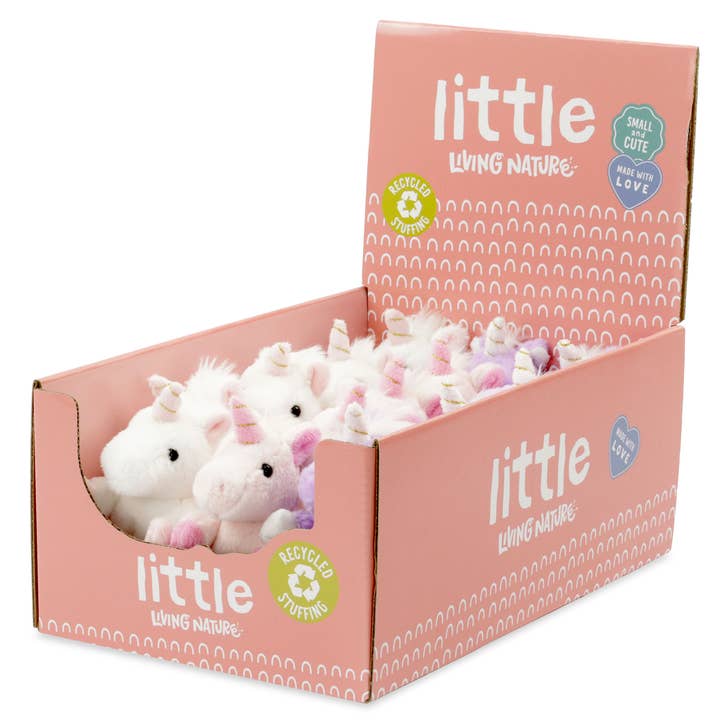 Keycraft - Wholesale Stuffed/Plush Toy - Kids & Baby - Little Living Nature Play Unicorn Tutu Animal Plush