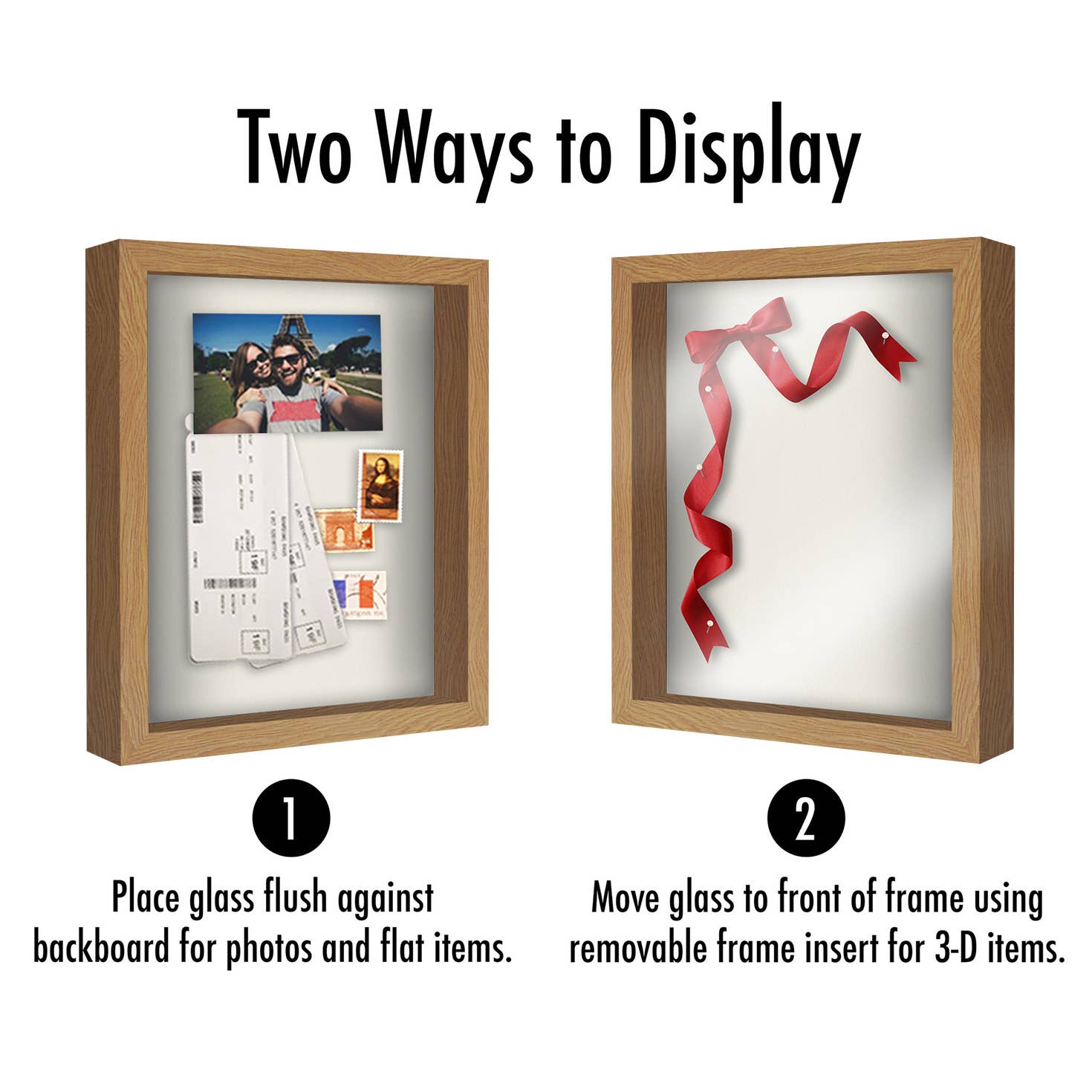 Americanflat - Wholesale Picture Frame - Americanflat Shadow Box Frame with Box Molding91