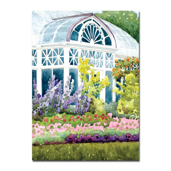 Allport Editions - Wholesale Everyday Greeting Card - Conservatory Blank Card