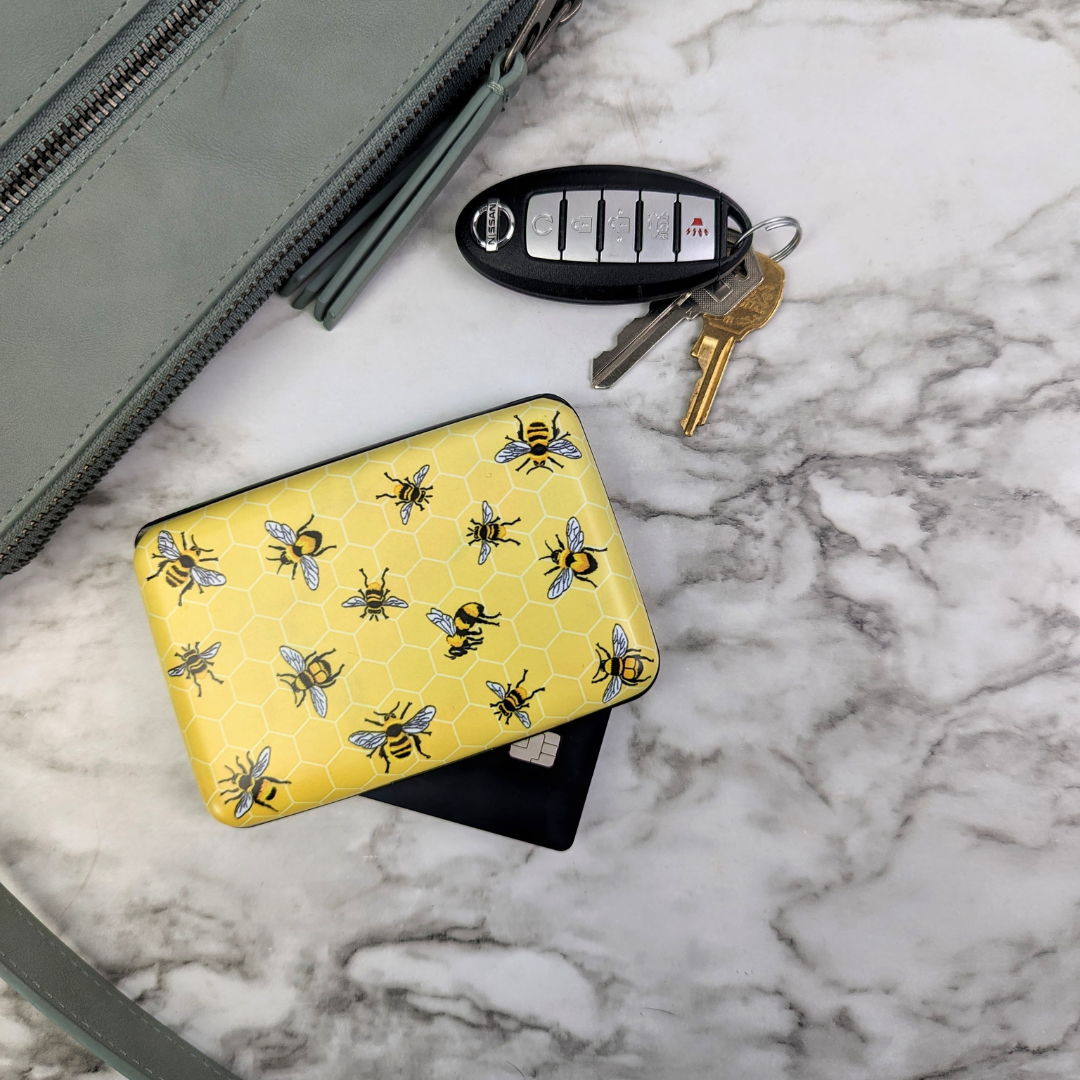 Monarque - Wholesale Wallet - Women's - Mary Lake Thompson Bees - Armored Wallet1