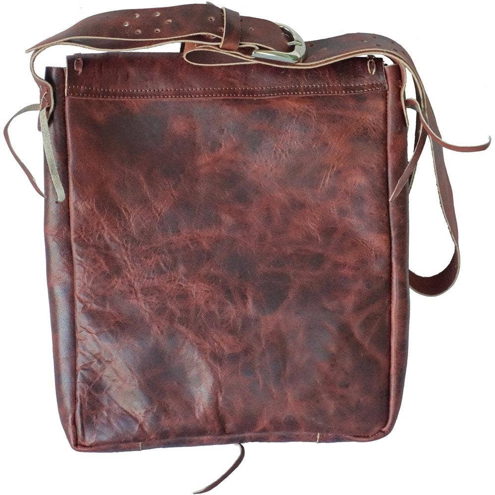 Atitlan Leather - Wholesale Messenger Bag - Women's - Handmade Leather Satchel Bag4