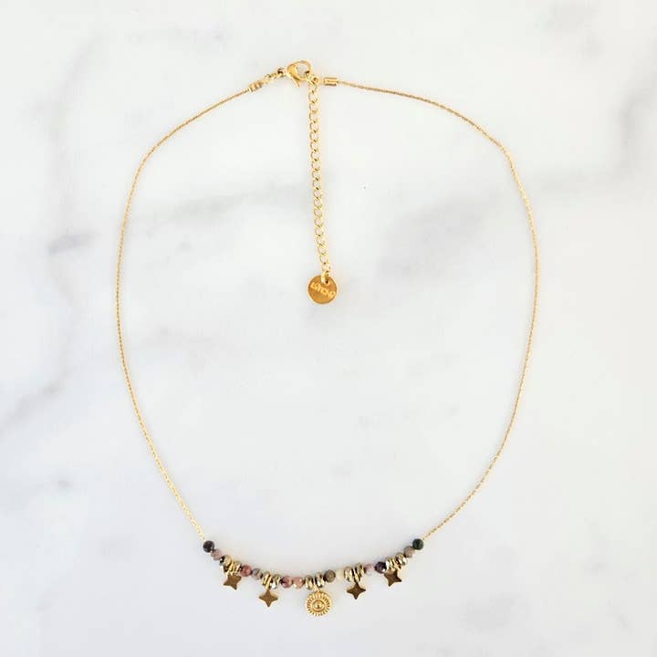 LITCHI - Wholesale Pendant/Charm Necklace - Maya sun necklace1