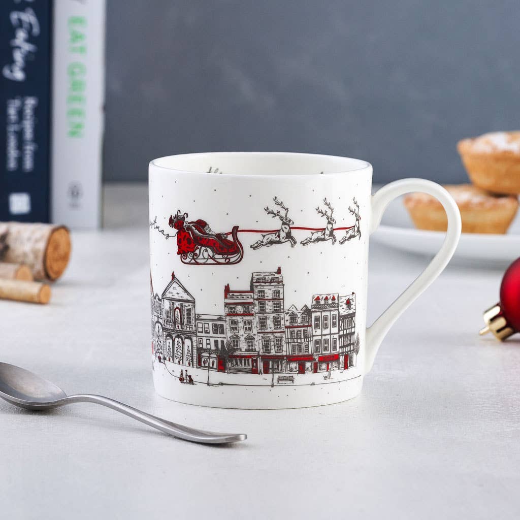 Victoria Eggs - Wholesale Coffee mug - Santa's Sleigh Mug