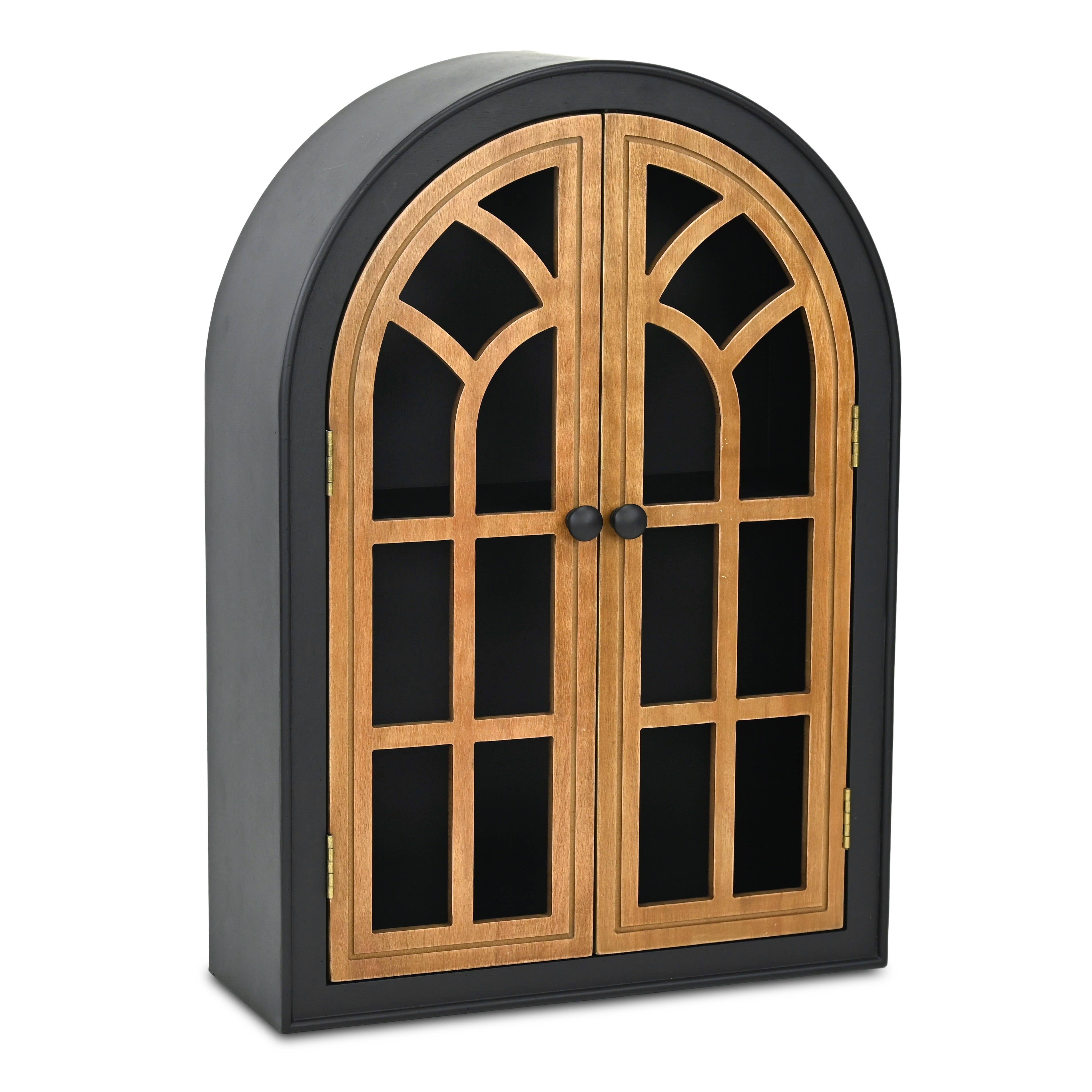 Cheungs Home Decor - Wholesale Muurplank - Kathedraal Geïnspireerd Dubbeldeurs 2-laags Wandplank4