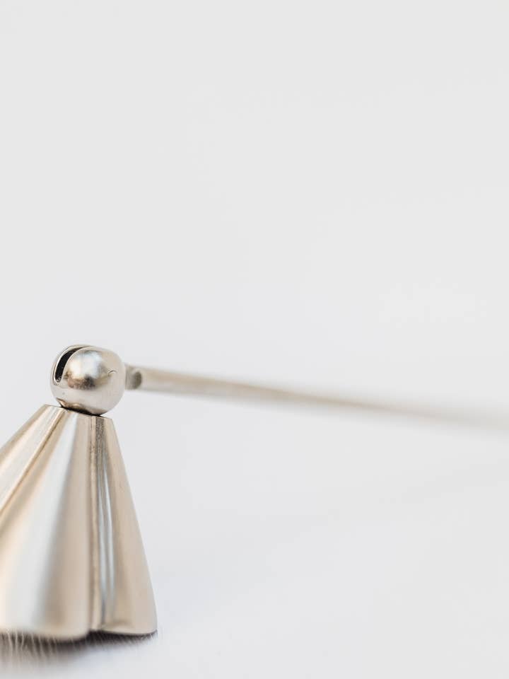 Apagavelas de plata de lujo para venta al por mayor de James & Co Fragrance