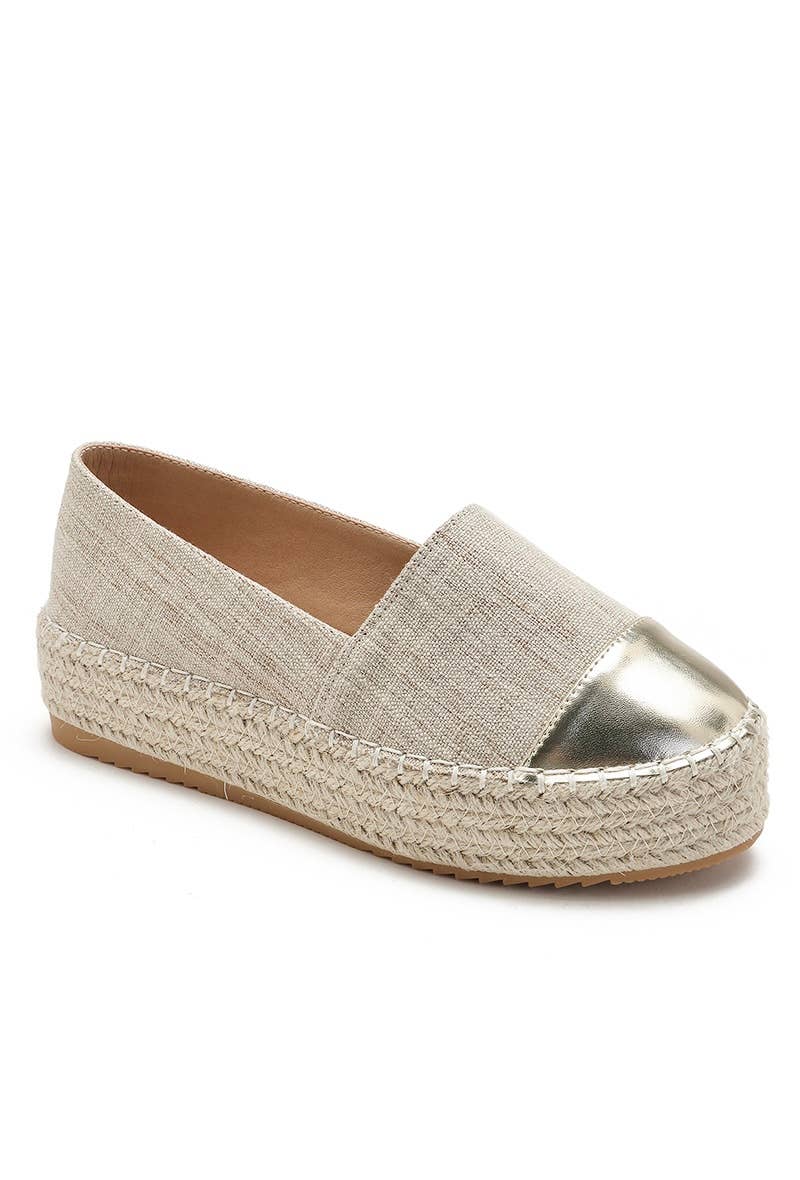 Joia Paris – wholesale Wedges – Women’s – Trendy Bicolor Wedge Espadrille H8-9259