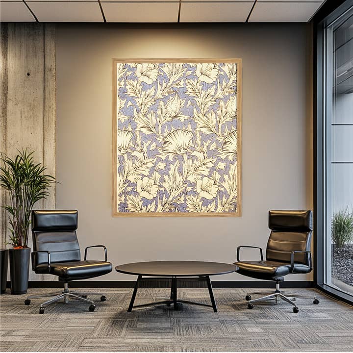 Framed Corporate Office Wall Art - William Morris #9 for wholesale by Modern Memory Design Picture Frames
