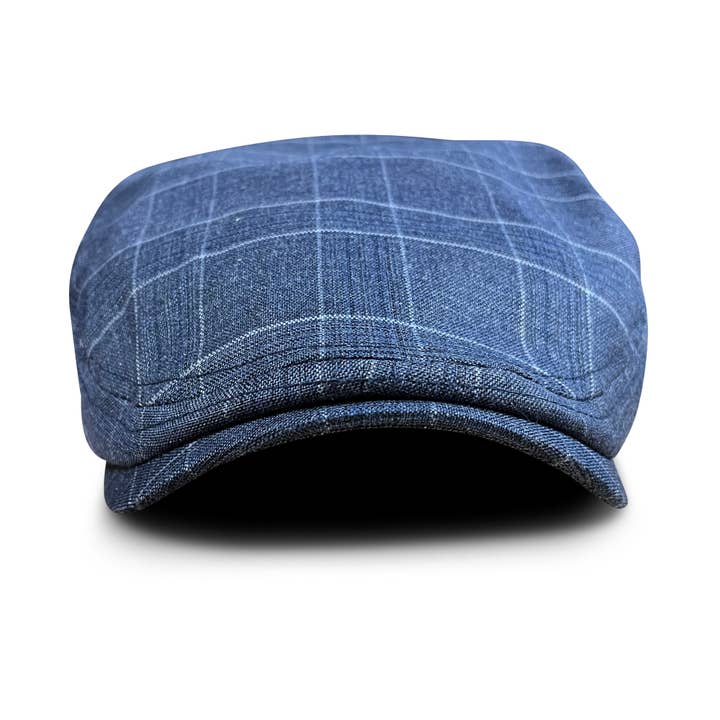 Boston Scally - Wholesale Flatcap - Men's - The Birdie Boston Scally Cap - Slate Plaid