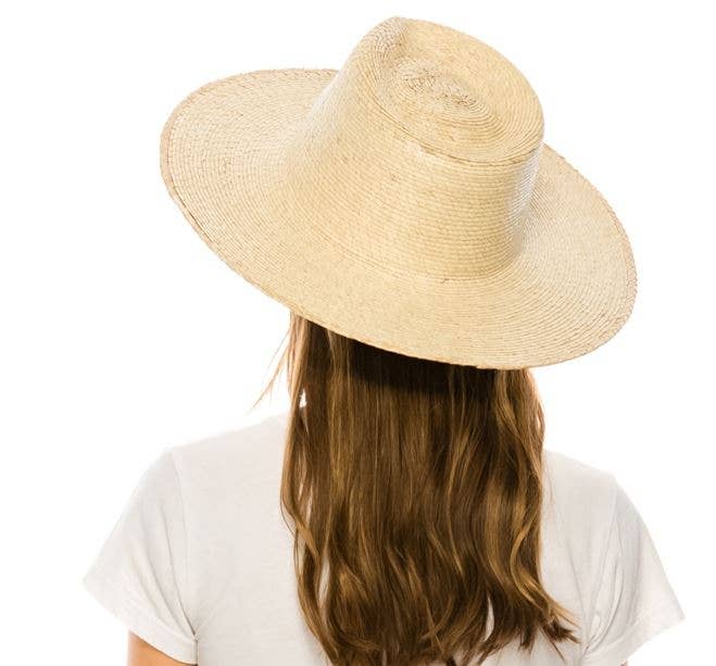 Love and Thyme - Wholesale Straw Hat - Women's - Summer Palm Leaf Rancher Hat3