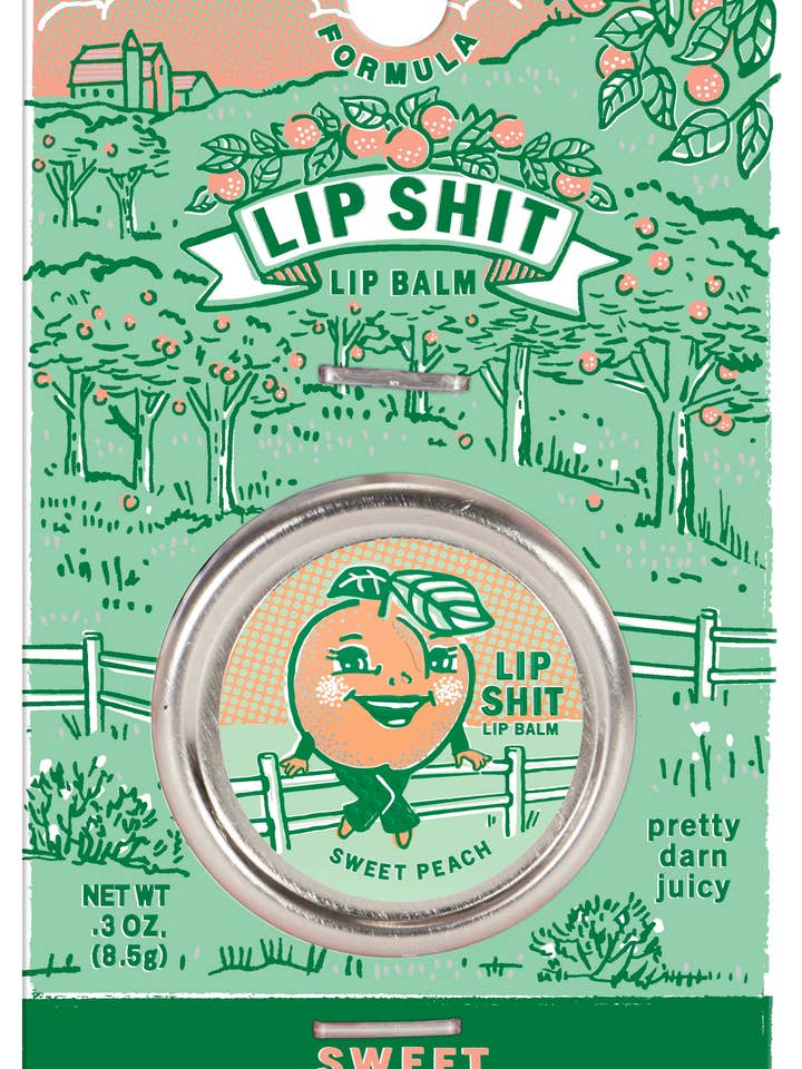 Lip Shit Sweet Peach Lippenbalsam - NEU! für den Großhandel von Incognito