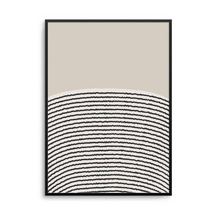 Impression Courbes II pour la vente par D'LUXE PRINTS