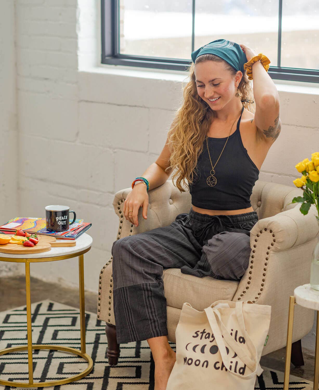 Soul Flower - Vendita all'ingrosso Tazza - Tazza da campeggio smaltata Peace Out Raccoon2