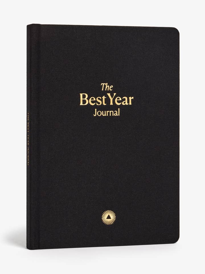 Best Year Journal Black | Guided 12-month planner goals for wholesale by Intelligent Change