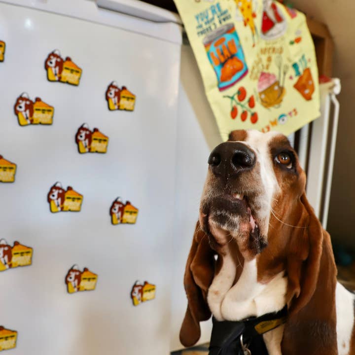 PonkyWots – wholesale Magnet – NEW 'Have you paid the cheese tax?' Fridge Magnet2