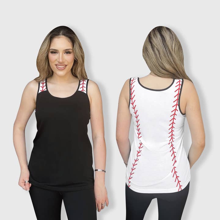 Baseball Tank Top for wholesale by ILTEX Apparel