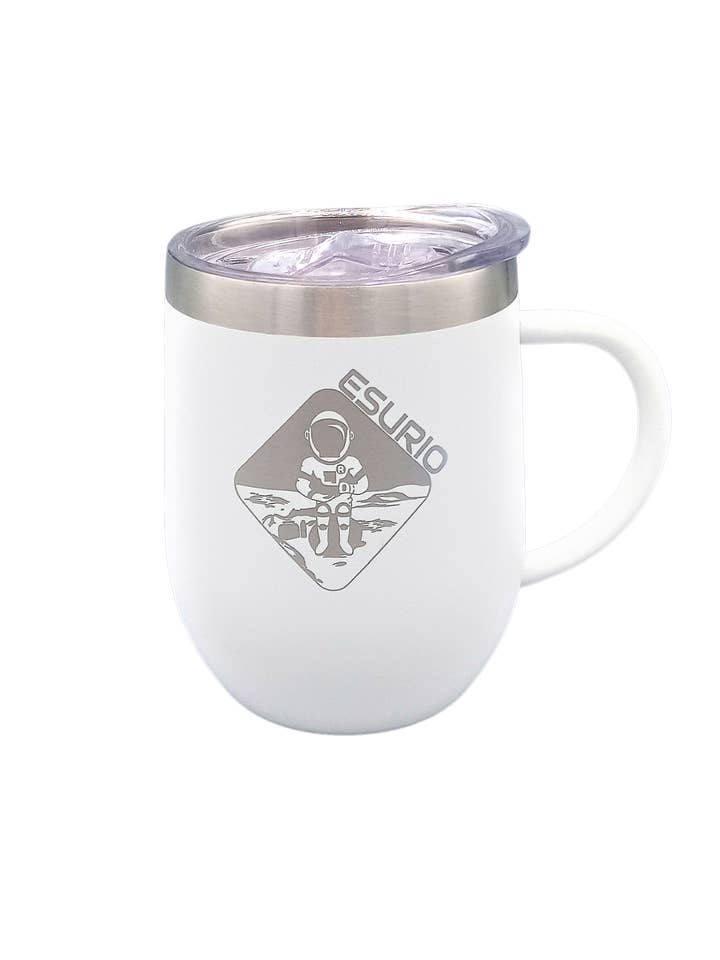 „Rigel“ Lunar White Isolierbecher für den Großhandel von ESURIO