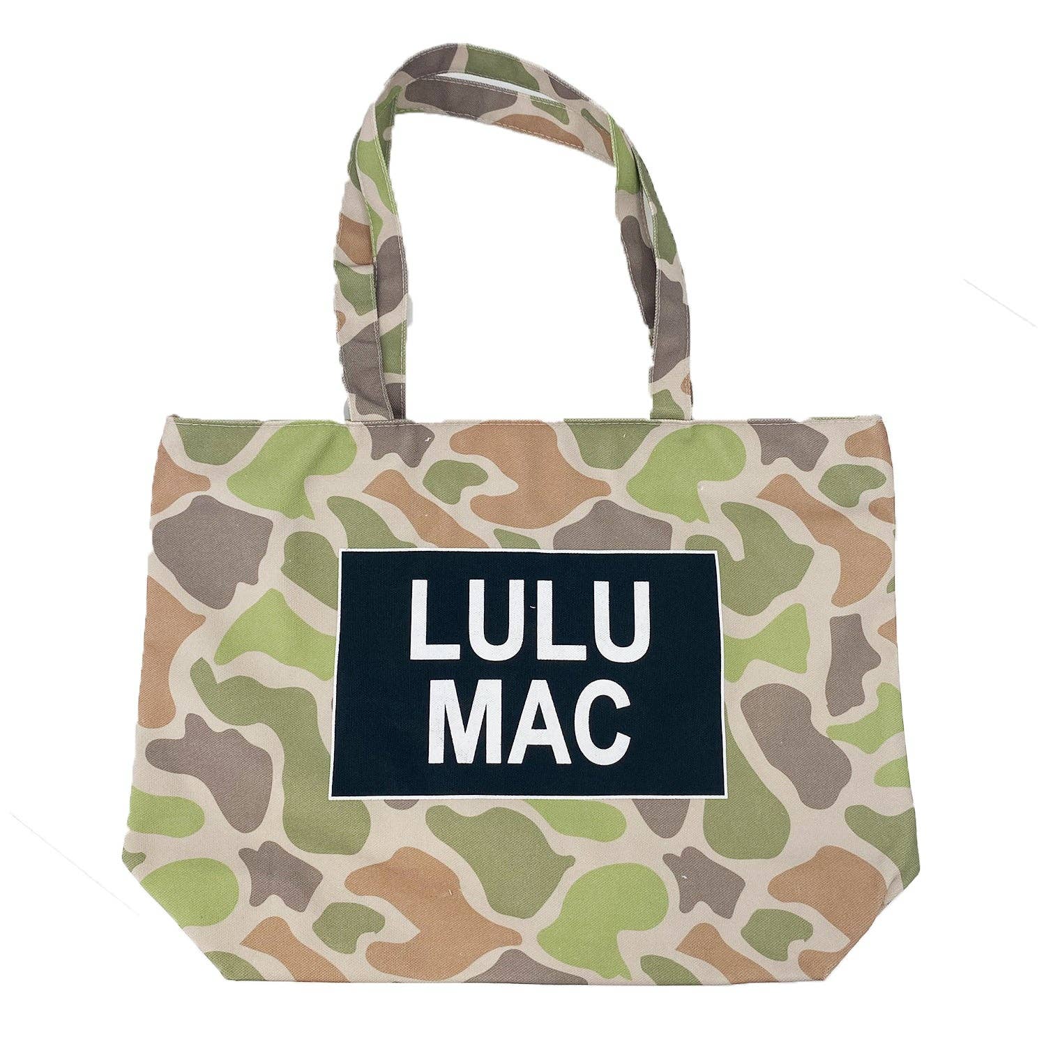 Girlie Girl Originals - Wholesale Tote Bag - Women's - Lulu Mac Canvas Tote LM-BG-1002-Camo0