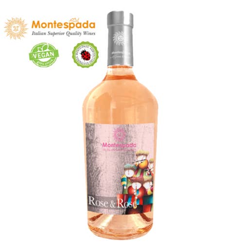 Montespada Rose & Rose Veneto IGT 75cl 12%Vol. Vintage 2022 for wholesale by Maargo Food & Wine Wholesale