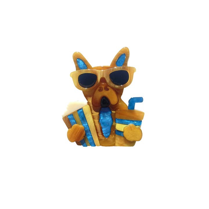 Miss Minna - Wholesale Brooch - Cinema Doggie Brooch πΏπΆπ¬