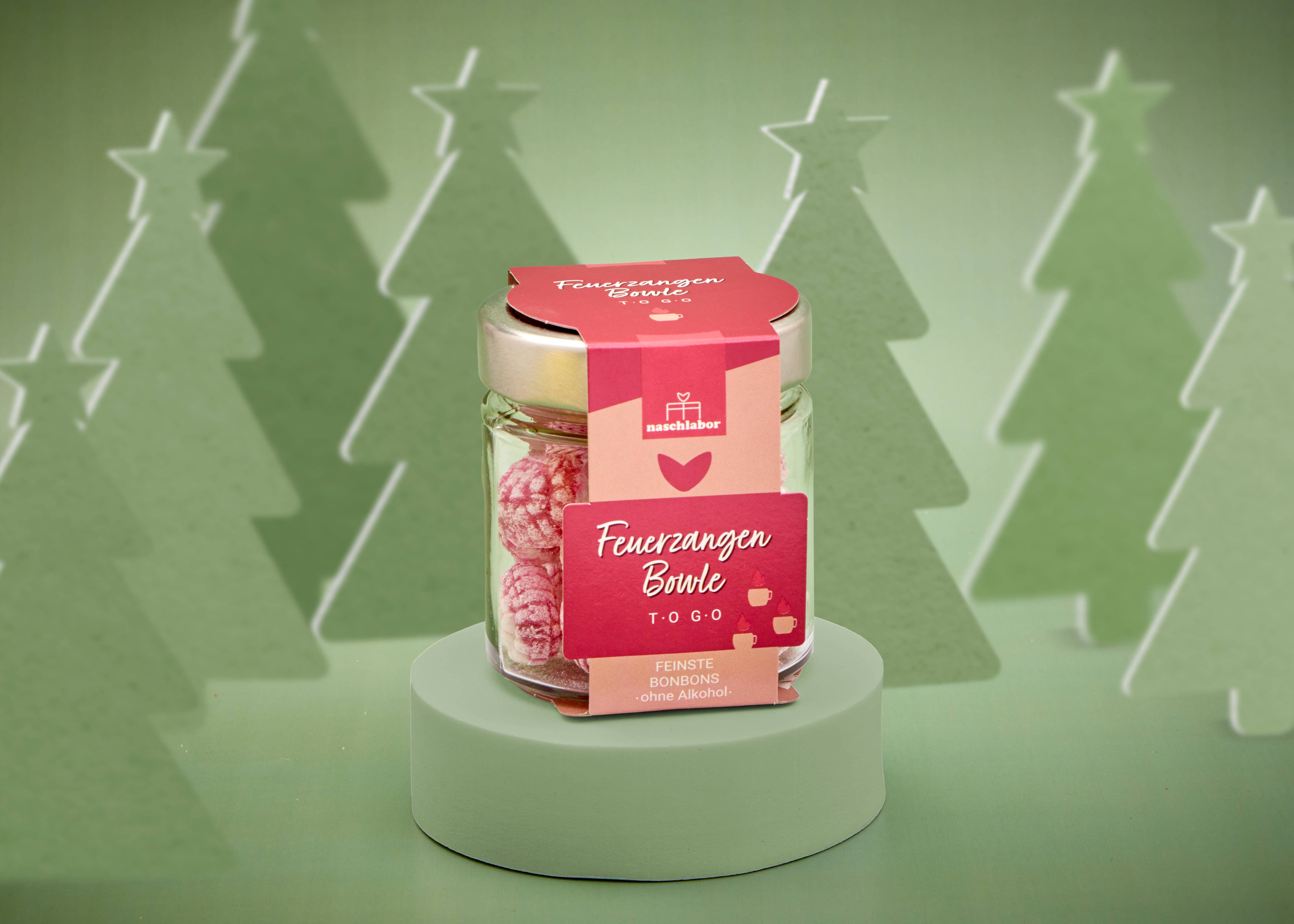 naschlabor GmbH - Vente Bonbons durs - Feuerzangenbowle To Go au caramel dur 120g1