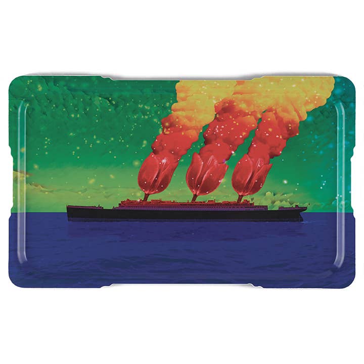 Transatulip Plateau for wholesale by Gangzaï Design