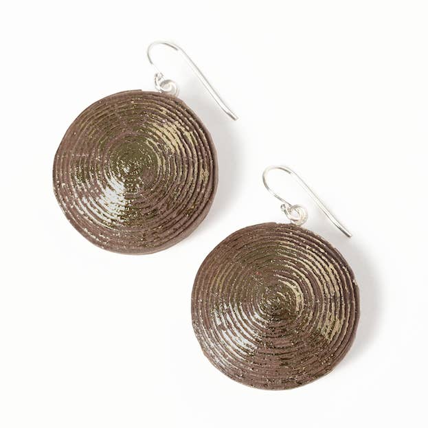 Ahava Earrings with Sterling Silver for wholesale by One Kind Box