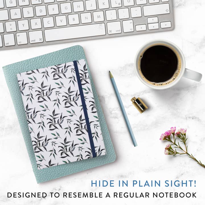 Makewells - Vente Journal intime - Carnet de mots de passe avec onglets alphabétiques et bracelet4