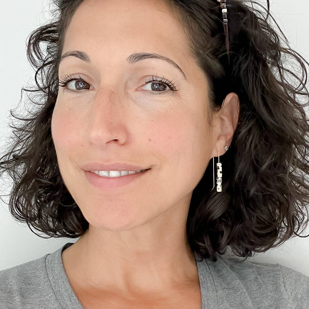 matte porcelain - Wholesale Dangle Earrings - the AHU drop | stone5