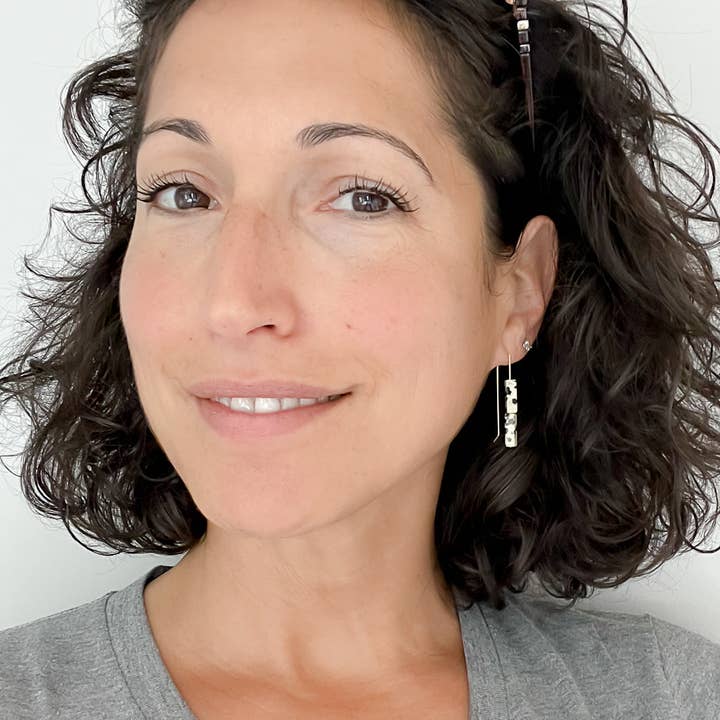 matte porcelain - Wholesale Dangle Earrings - the AHU drop | stone5