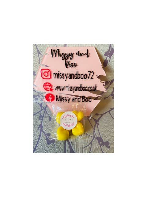 Zitronen-Sherbert - Mini-Herzen für den Großhandel von Missy & Boo