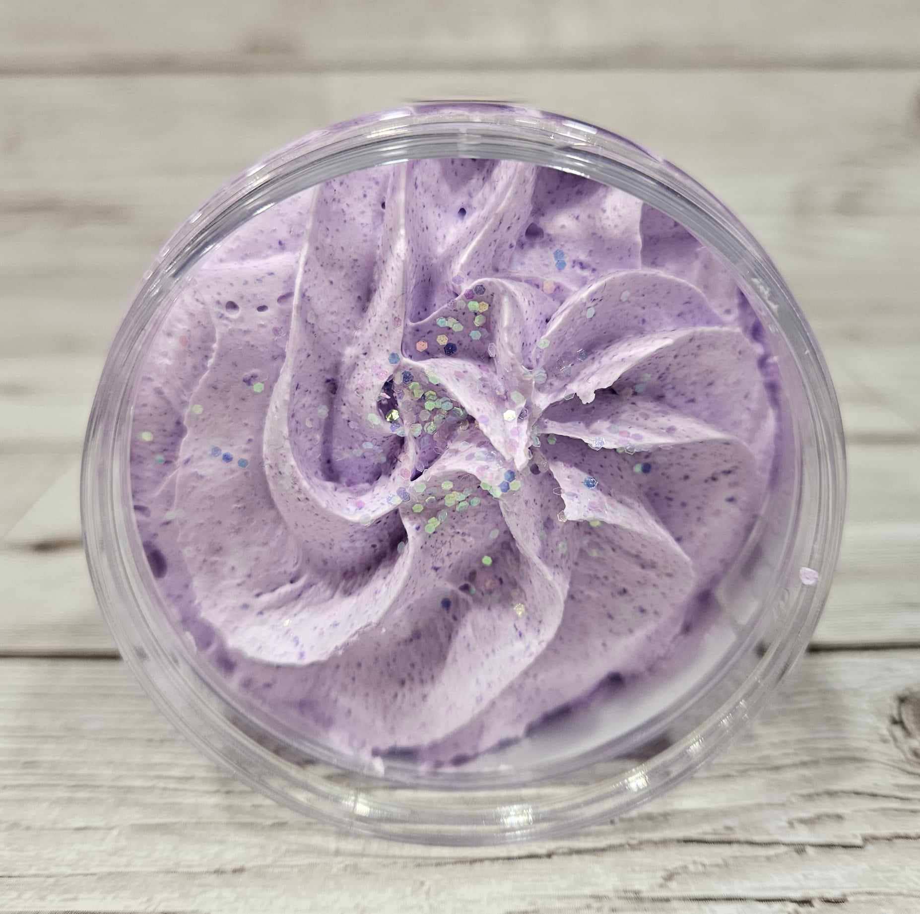 The Soap Sisters – wholesale Body wash/shower gel – Violet Sparkle Soap Fluff1