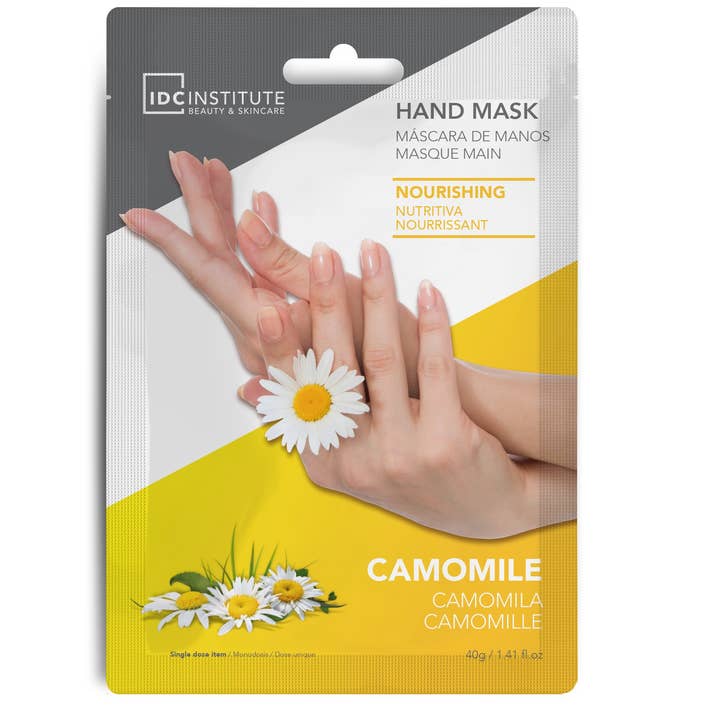 Idc Inst. Chamomile Nourishing Hand Mask 40Gr for wholesale by Aquarius Cosmetic SLU