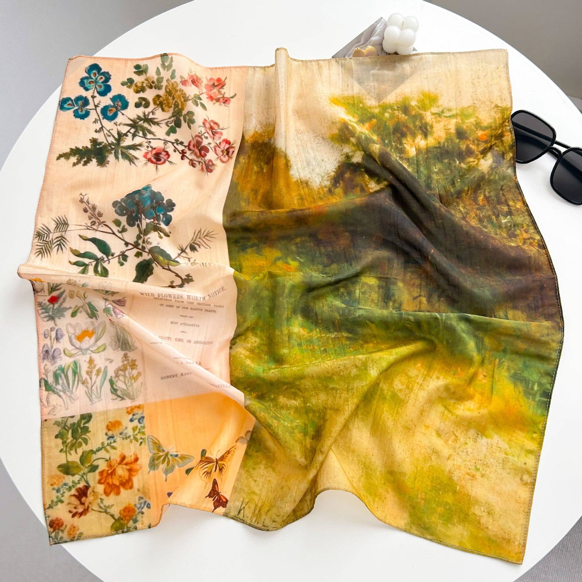 Marayn - Vendita all'ingrosso Sciarpa - Donna - Sciarpa in Misto Seta Leggera Primavera Estate Versatile50