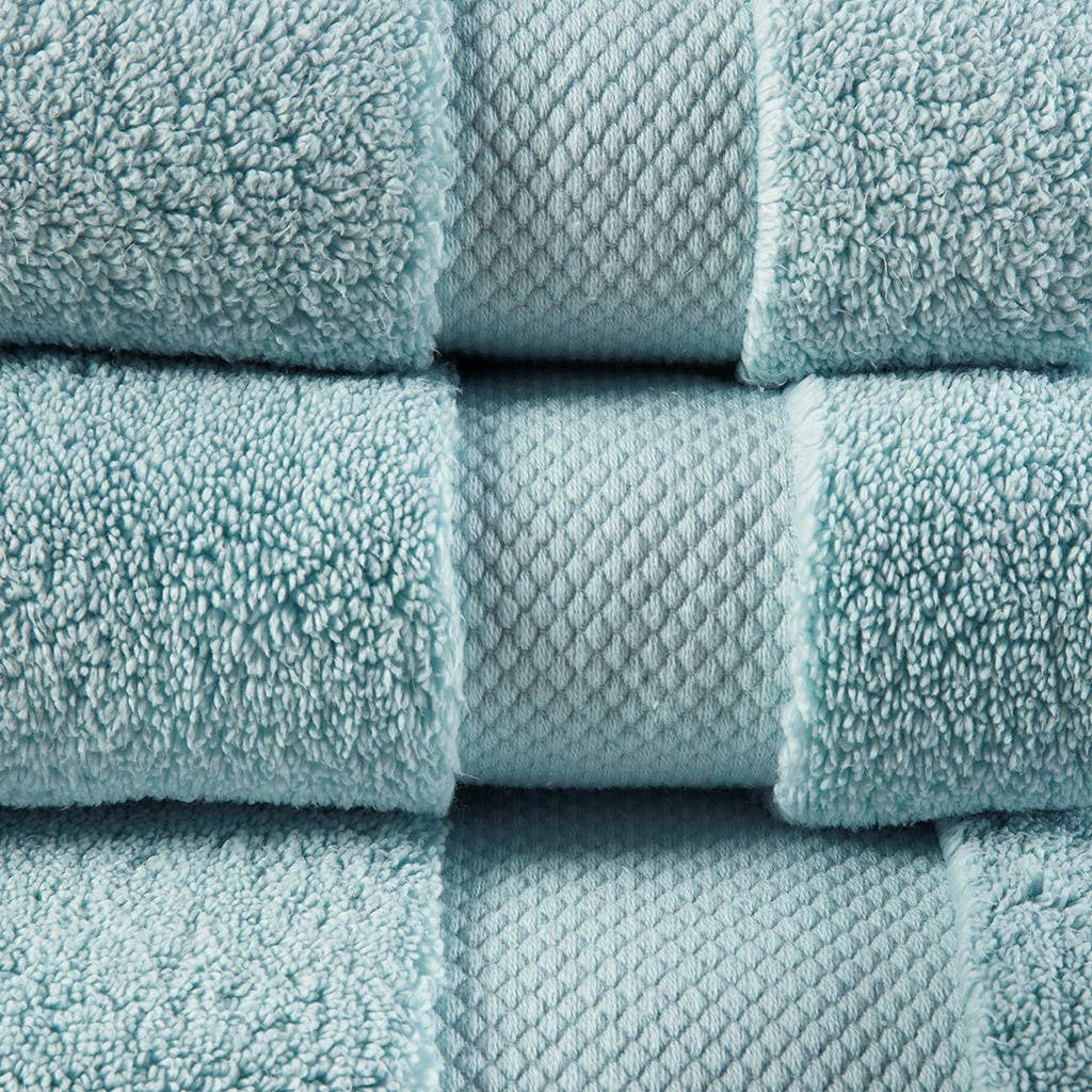 Olliix - Wholesale Towel Set - 1000gsm Premium 6-piece Bath Towel Set, Blue2