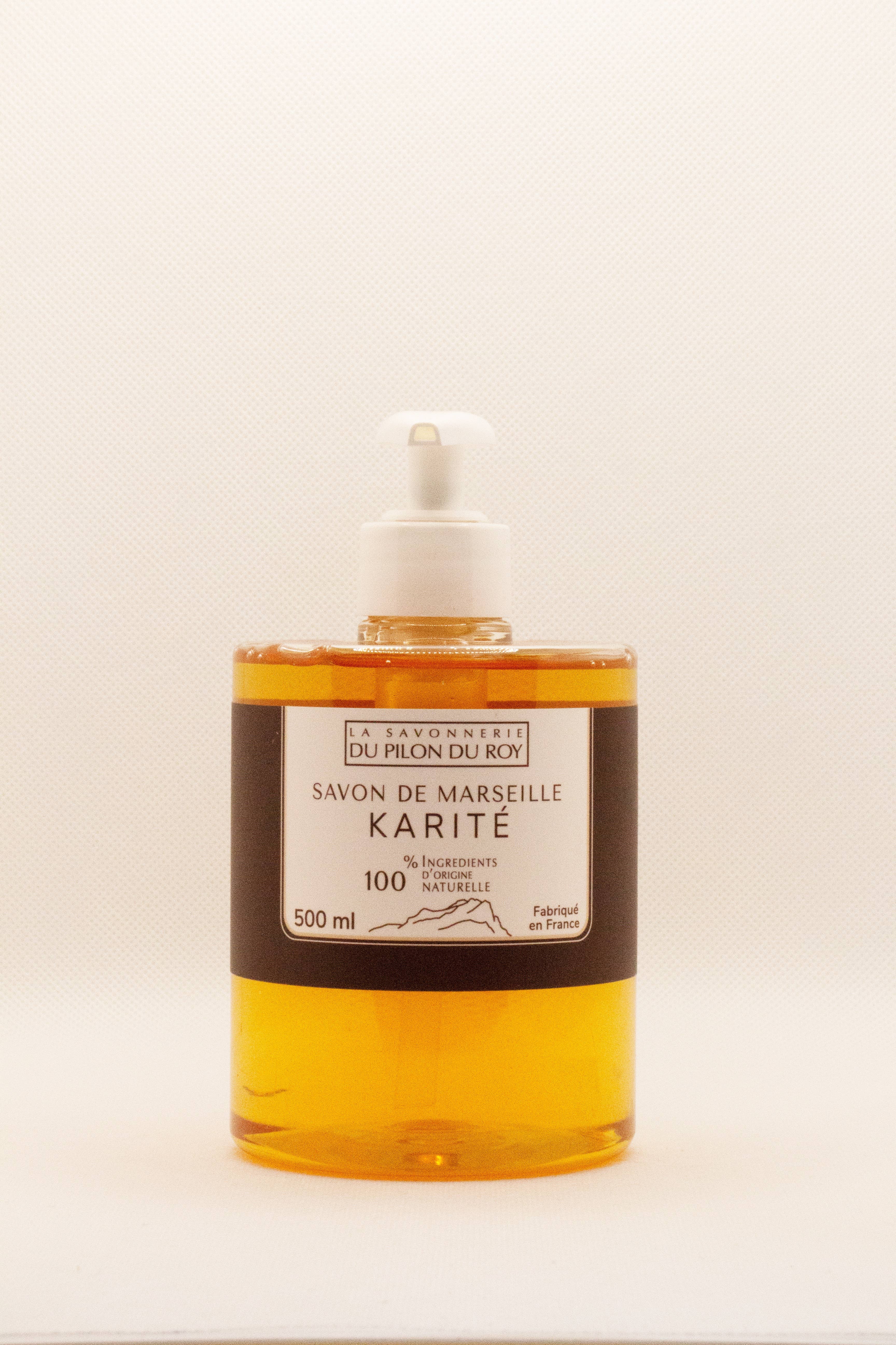 La Savonnerie du Pilon du Roy – Gel de banho por atacado – Sabonete líquido de Marselha com manteiga de karité 500 ml1