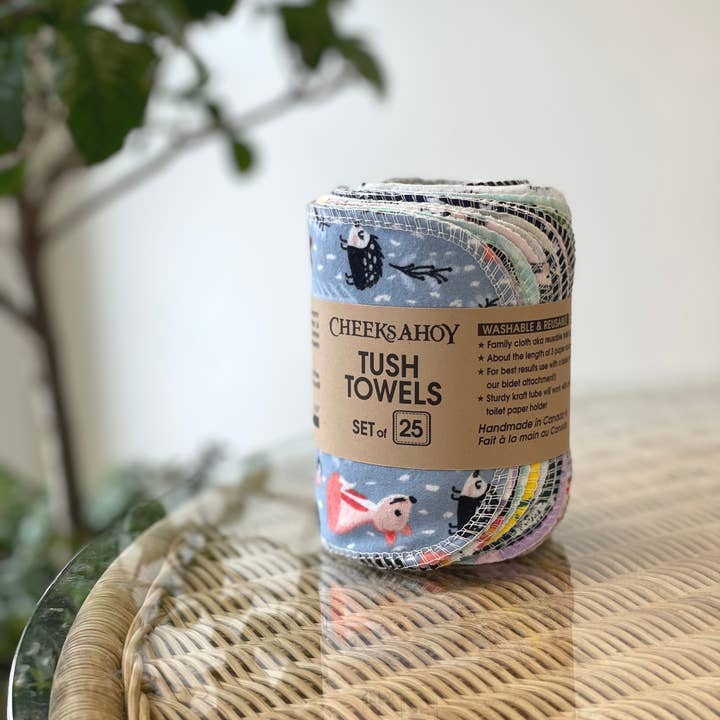 Cheeks Ahoy – wholesale Toilet paper – Tush Towels - Reusable Toilet Tissue4