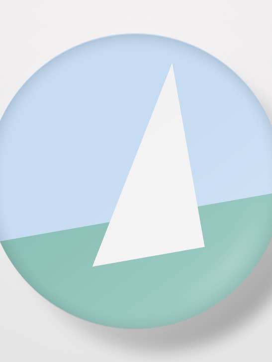 Bde Maka Ska sejlbåd lille cirkelnål for engroshandel hos Little Dipper Art