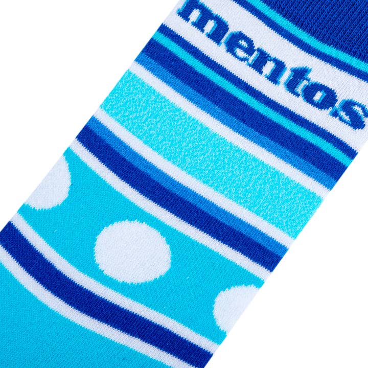 Cool Socks - Wholesale Socks - Women's - Mentos Stripes - Womens Folded Crew3