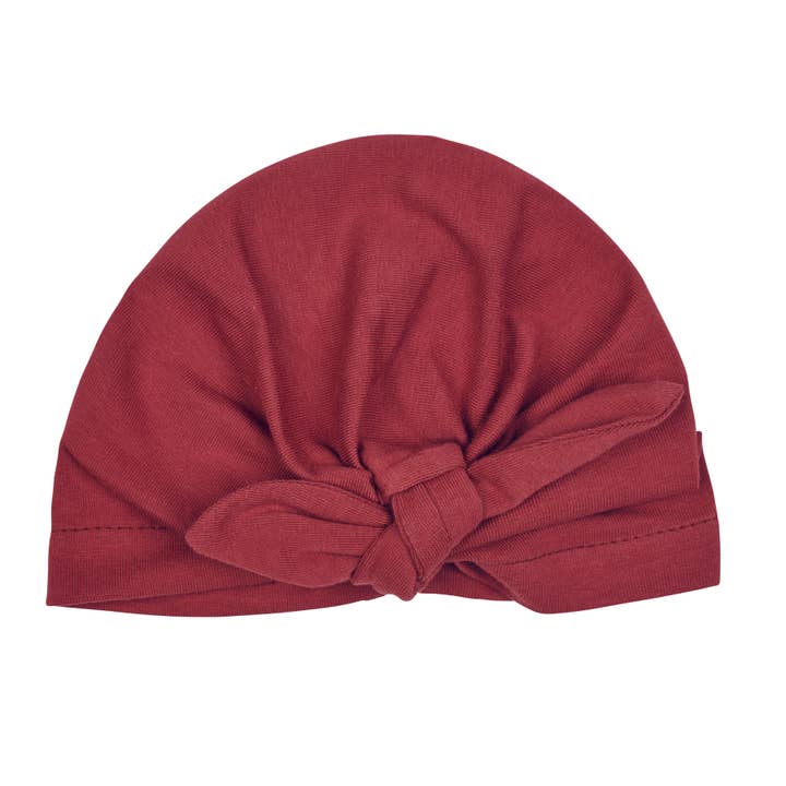 Tomette turban-shaped birth hat for wholesale by BB&Co