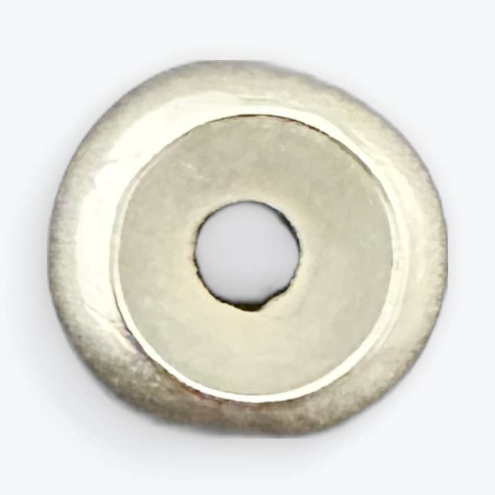 925 Sterling Silver 2mm Stopper Bead | B4SS for wholesale by Purity Beads