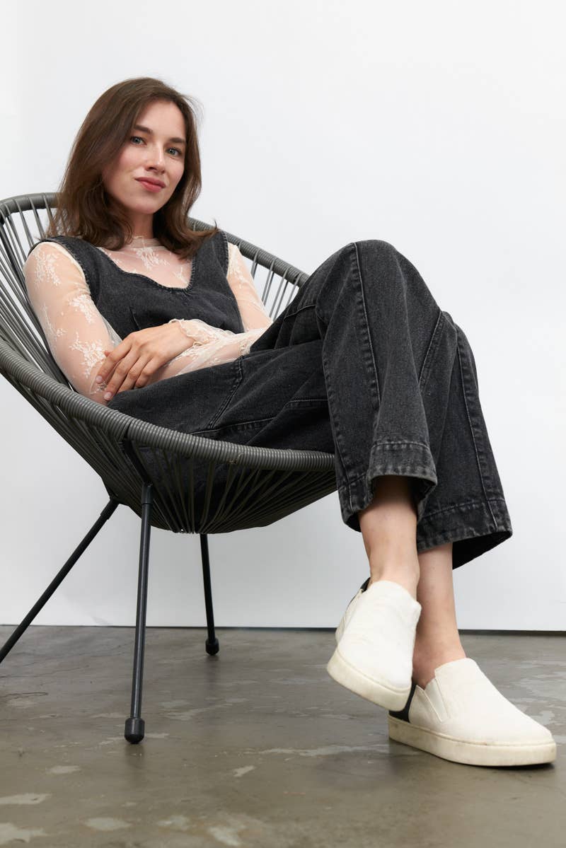 Newbury Kustom - Vente Jean – femme - 80298 - Salopette en jean vintage13