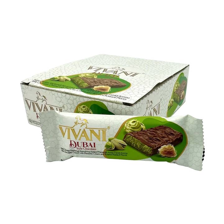 Chocolat Vivani Style Dubaï 35g (Turquie) pour la vente par Global Bite Co