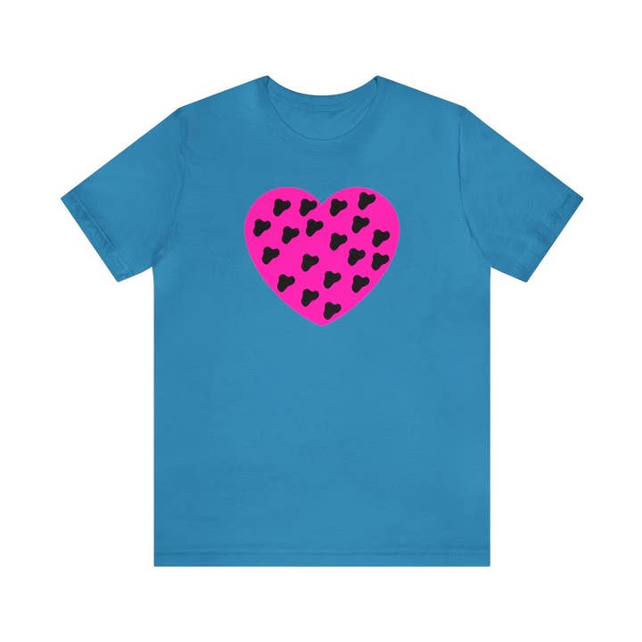 Tee-shirt Pink Heart pour la vente par COUTUIQ