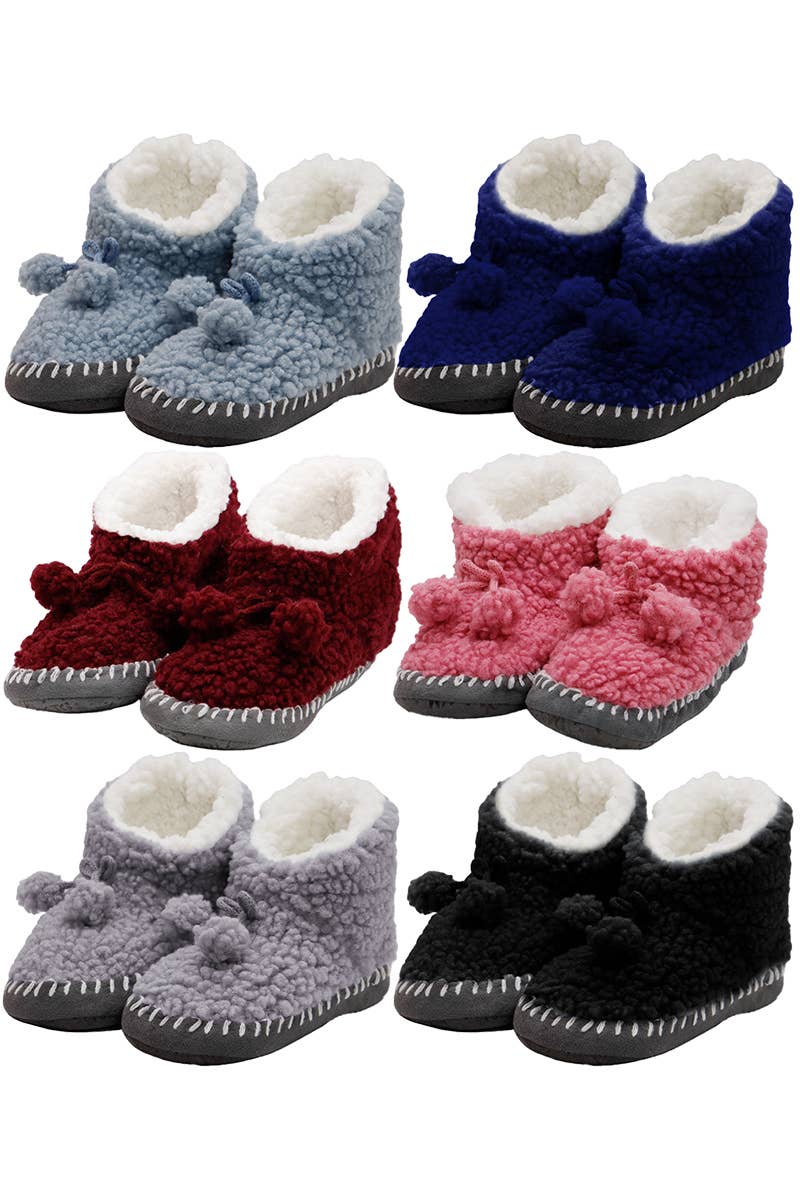 SURTIDO Botas mocasín de borrego difuso para jóvenes y mujeres. de venta al por mayor en Faire0