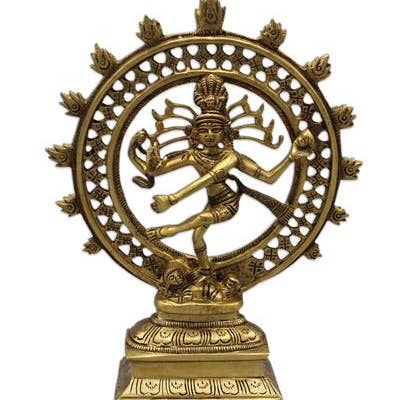 Natraj Dancing Double Ring 6" for wholesale by Green Tree